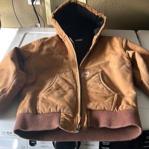 Boys brown Carhart jacket